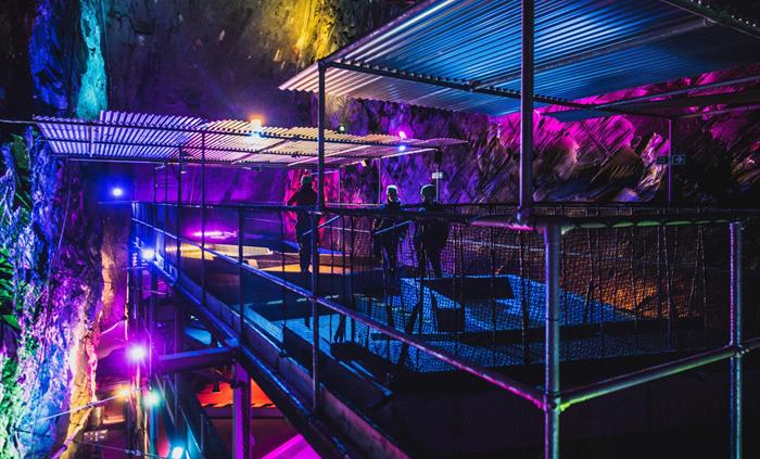 The world's first underground adventure golf cours